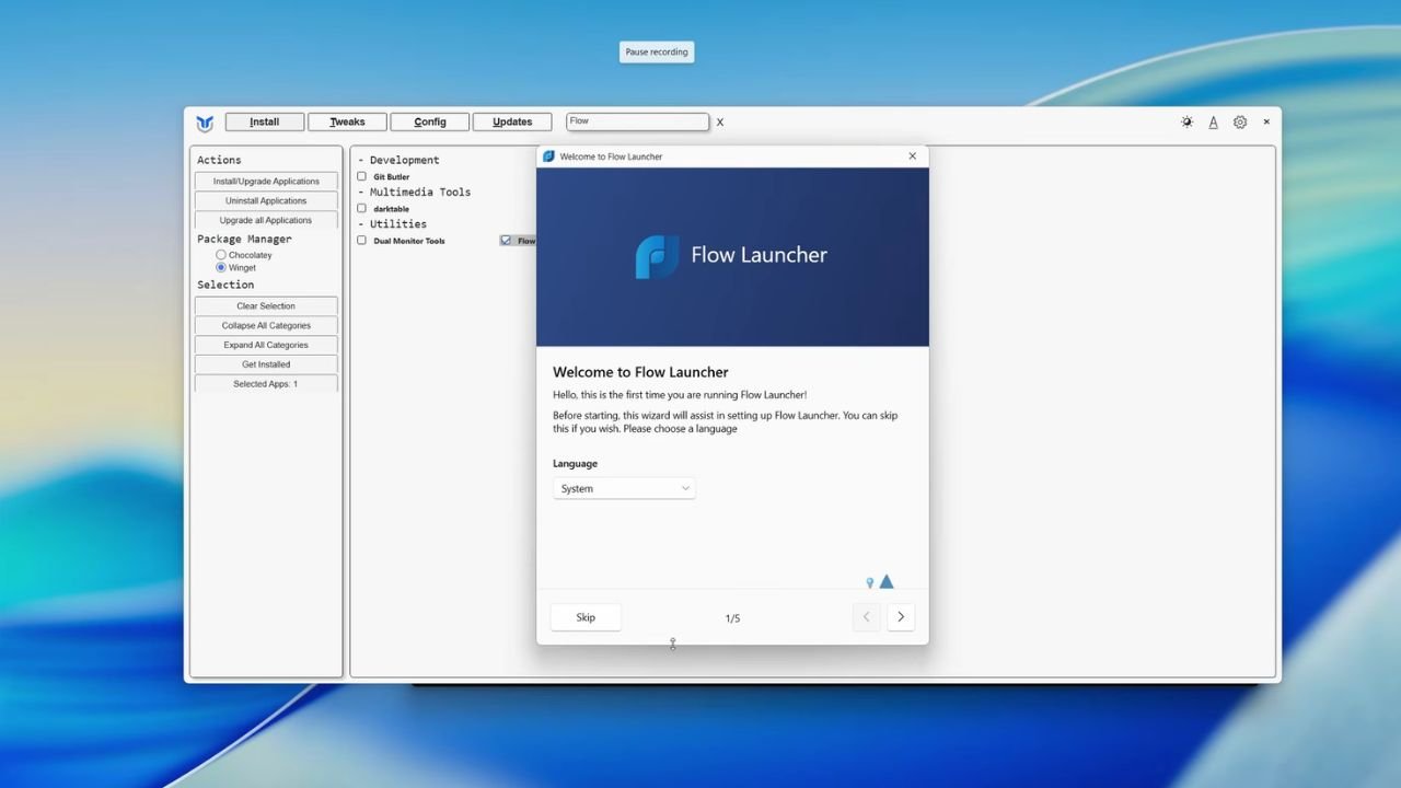 7 Aplikasi Wajib Windows 11 (Flow Launcher)