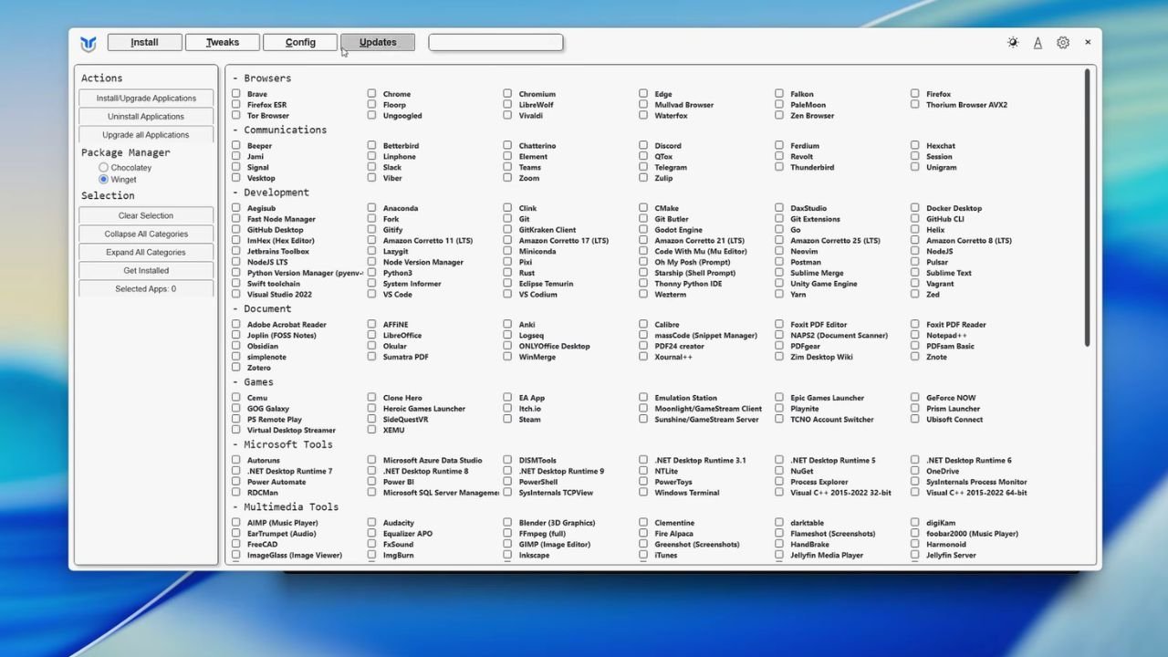 7 Aplikasi Wajib Windows 11 (WinUtill)