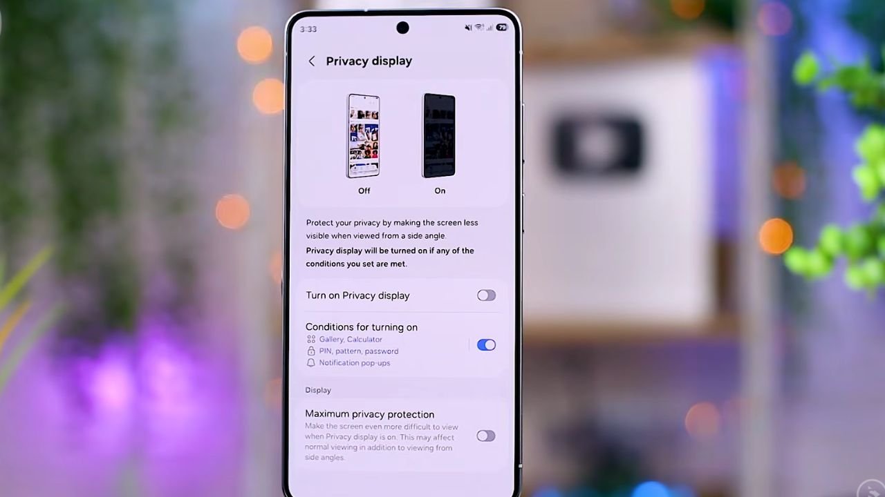 Cara Ampuh Setting Privacy Display Samsung Galaxy S26 Ultra 2 Cara Ampuh Setting Privacy Display Samsung S26 Ultra (double press side key short)