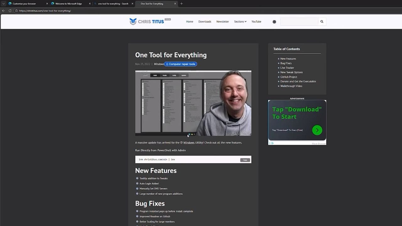 Cara Debloat Windows 11 Aman & Cepat (Chris titus!)