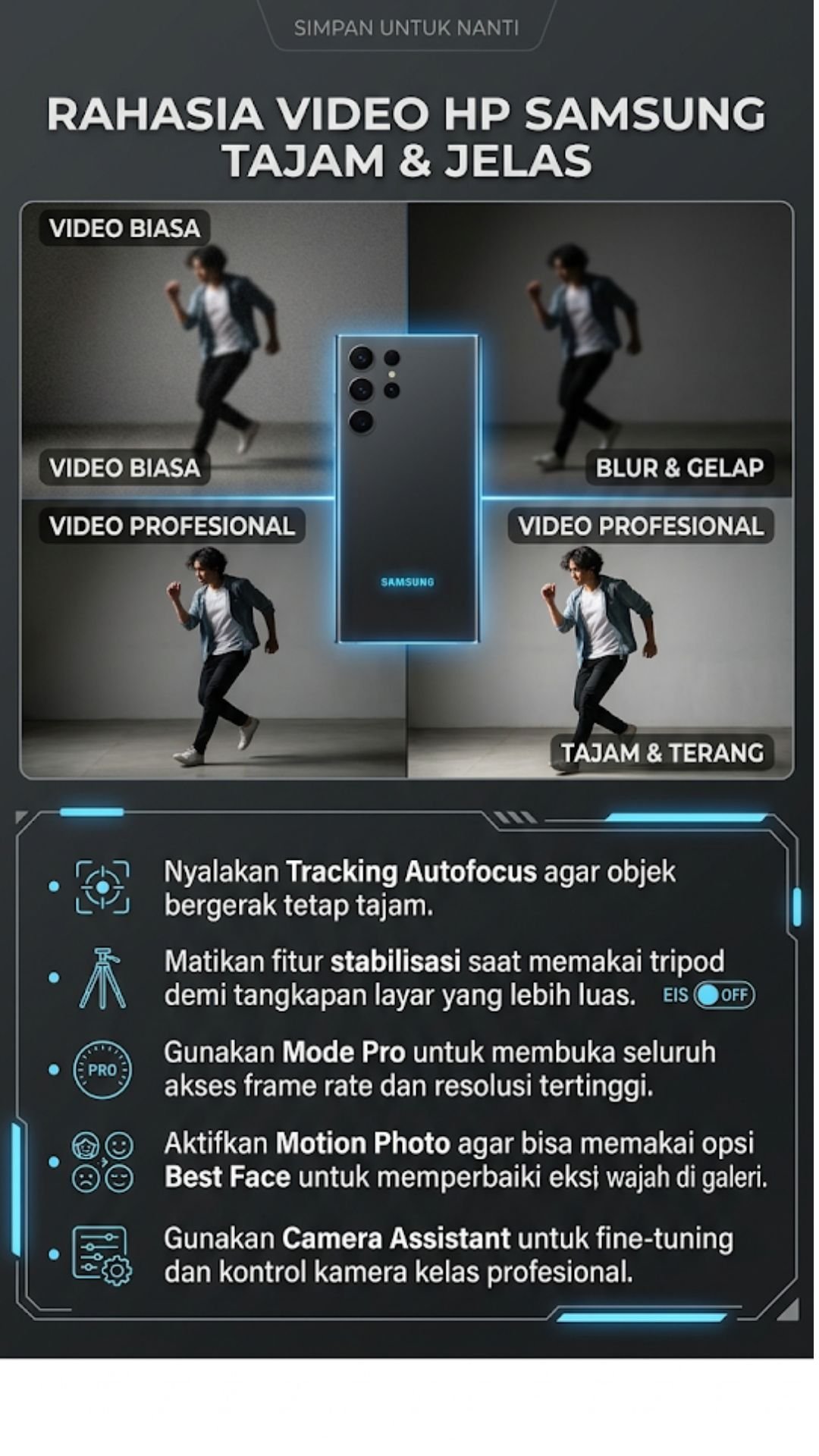 5 Rahasia Setting Kamera HP Samsung Biar Hasil Foto dan Video Makin Pro! 4 Ringkasan 5 Rahasia Setting Kamera HP Samsung Biar Hasil Foto & Video Makin Pro!