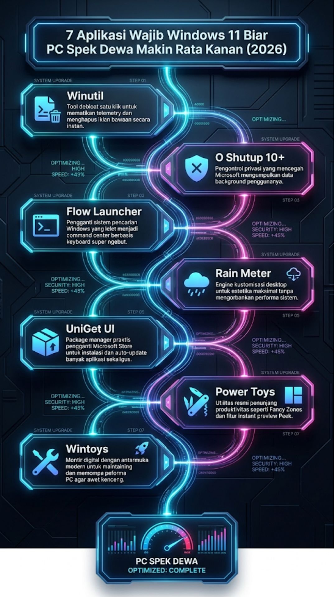 Ringkasan 7 Aplikasi Wajib Windows 11