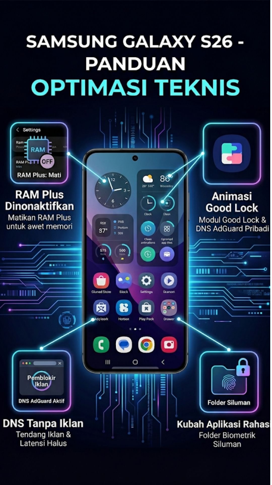 Ringkasan Cara Kustomisasi Samsung Galaxy S26 Jadi Super Ngebut & Keren