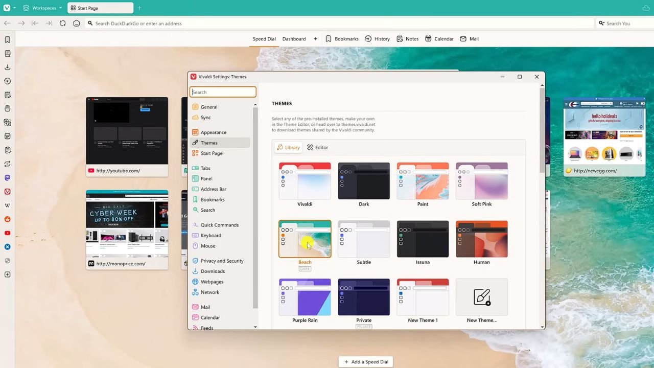 15 Fitur Browser Vivaldi Terbaik Bikin Browsing Makin Ngebut! 3 15 Fitur Browser Vivaldi Terbaik! Tema