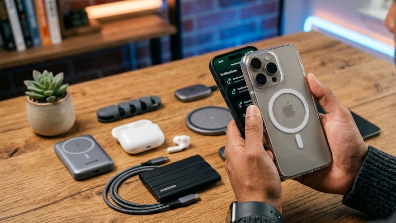 7 Aksesoris iPhone Terbaik Wajib Punya: Dari Casing MagSafe Sampai TWS 1 7 Aksesoris iPhone Terbaik Wajib Punya Dari Casing MagSafe Sampai TWS