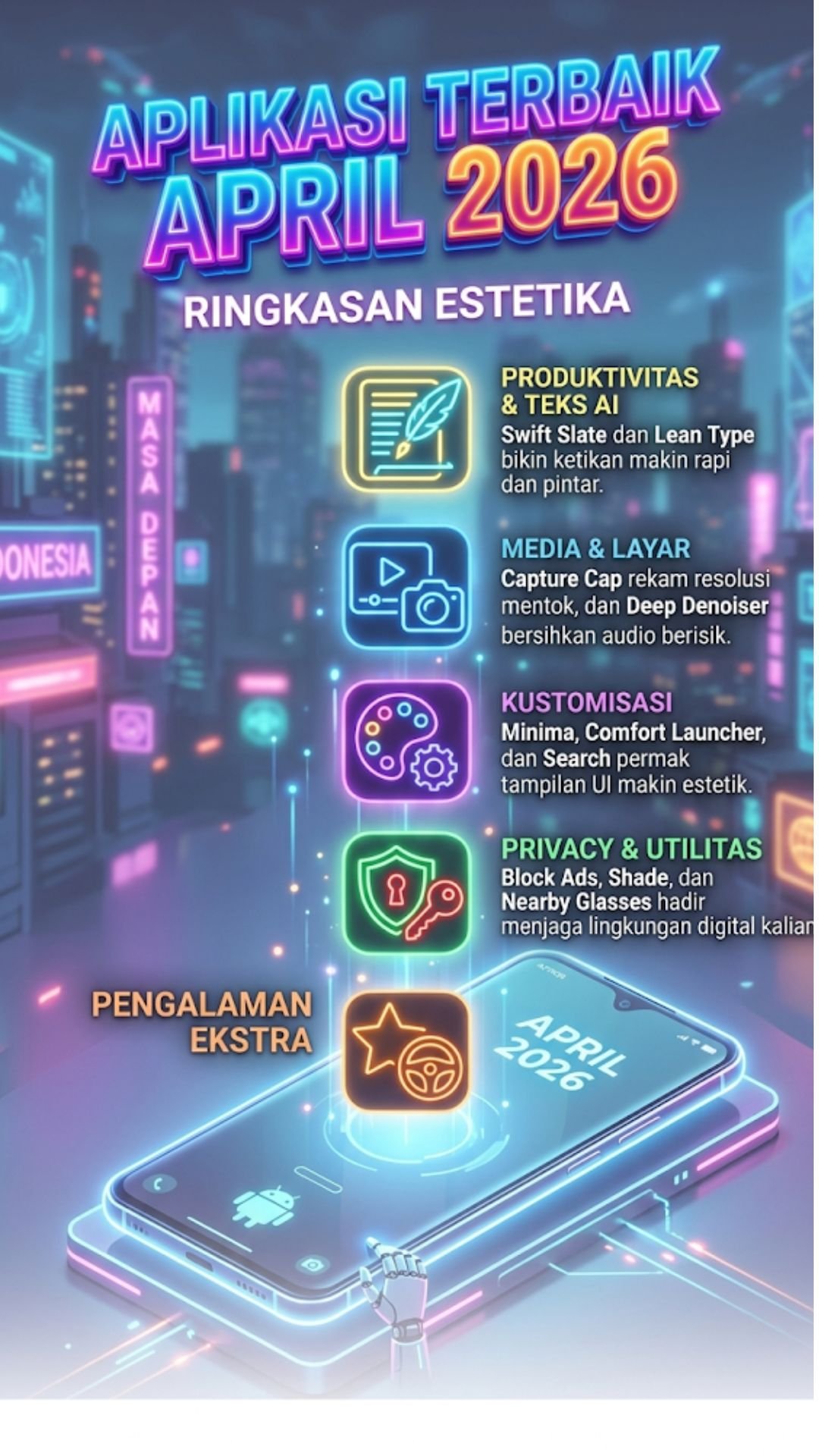 15 Aplikasi Android Terbaik April 2026 Wajib Coba 4 Ringkasan 15 Aplikasi Android Terbaik April 2026 Wajib Coba