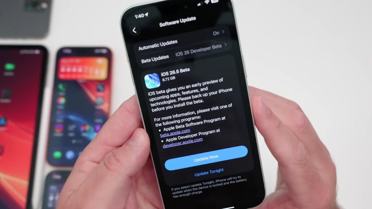 iOS 26.5 Beta 1 Rilis! Cek Fitur Baru, Performa, dan Bug di Sini 1 iOS 26.5 Beta 1 Rilis! update sampai 8,72 gb